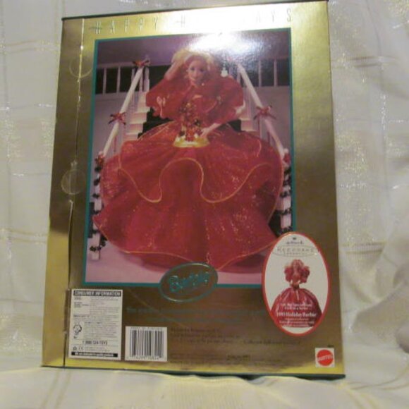 RARE! RARE! RECALL! SPECIAL EDITION - HAPPY HOLIDAY BARBIE. NEW ORIGINAL BOX - Picture 10 of 16